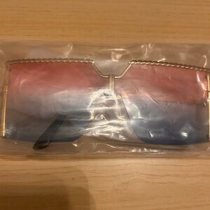 Pink and Blue Gradient Sunglasses